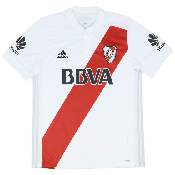 2017 River Plate Home Shirt - 9/10 - (L)