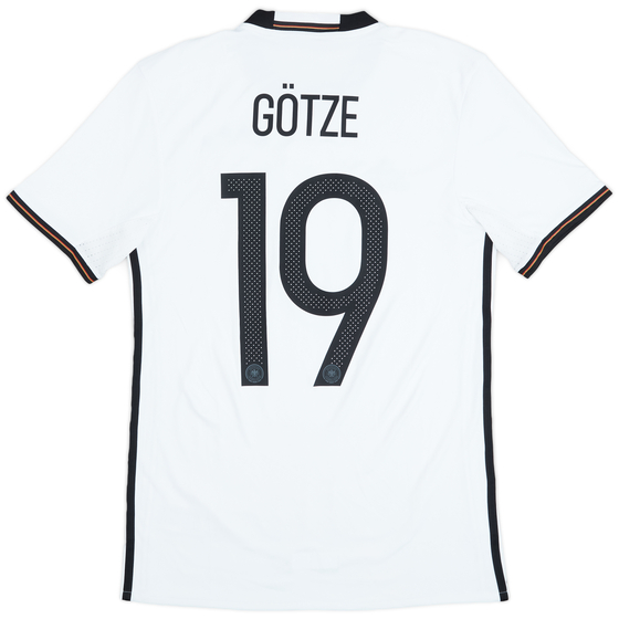 2015-16 Germany Home Shirt Gotze #19 - 9/10 - (XS)