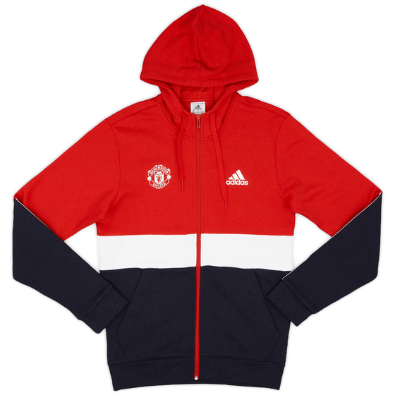 2021-22 Manchester United adidas Hooded Jacket - As New - (S)
