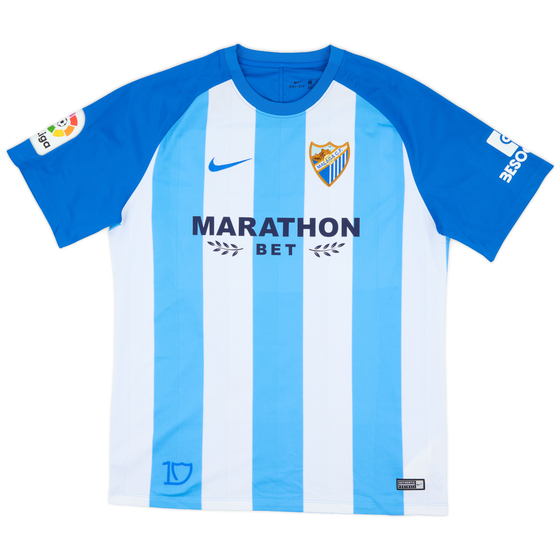 2017-18 Malaga Home Shirt - 9/10 - (XL)