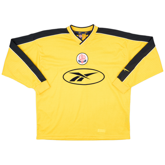 1998-00 Bolton Away L/S Shirt - 9/10 - (XL)