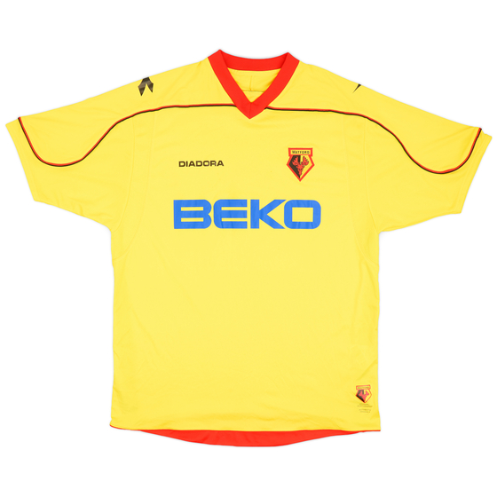 2008-09 Watford Home Shirt - 9/10 - (XL)