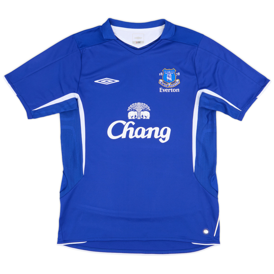 2005-06 Everton Home Shirt - 9/10 - (M)