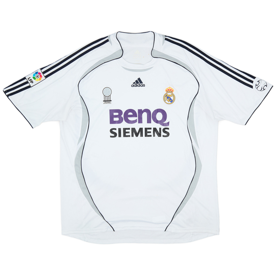 2006-07 Real Madrid Home Shirt - 6/10 - (XXL)