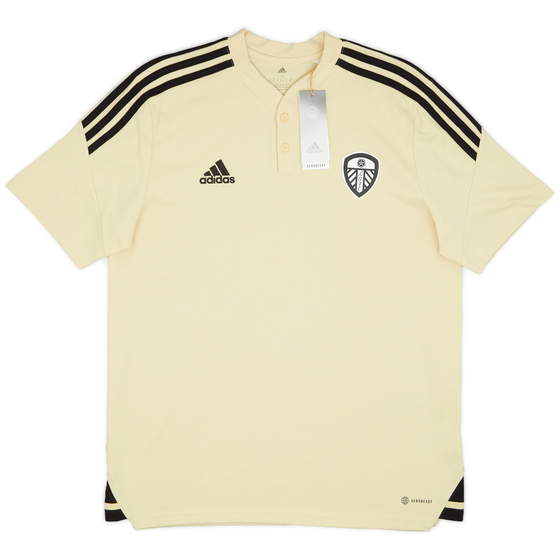 2022-23 Leeds United adidas Polo T-Shirt