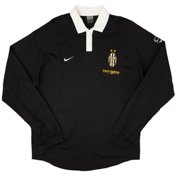 2003-04 Juventus Nike Rugby Polo L/S Shirt - 10/10 - (XL)