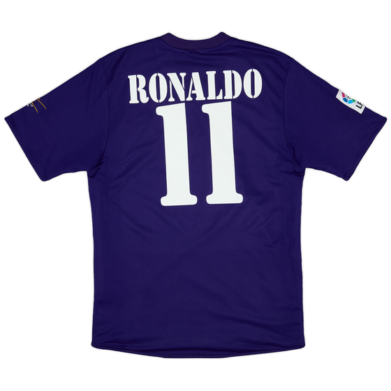 2001-02 Real Madrid Centenary Third Shirt Ronaldo #11 - 9/10 - (L)
