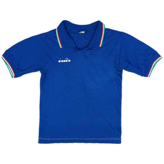 1986-91 Diadora Template Shirt (Italy) - 8/10 - (L.Boys)