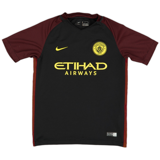 2016-17 Manchester City Away Shirt - 9/10 - (M.Boys)