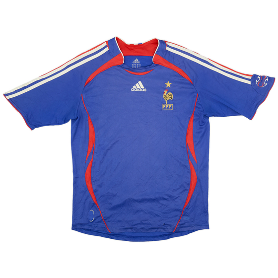 2006-07 France Home Shirt - 5/10 - (XL.Boys)