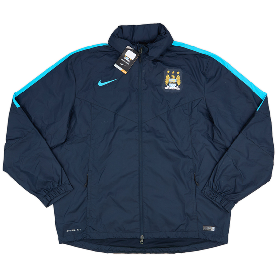 2015-16 Manchester City Nike Storm-Fit Bench Jacket (XXL)