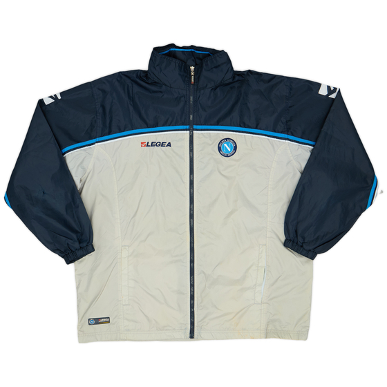 2003-04 Napoli Legea Hooded Rain Jacket - 9/10 - (XL)