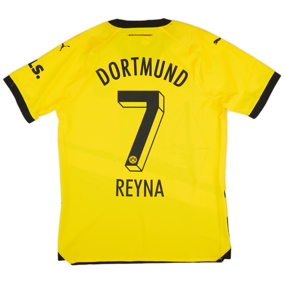 2023-24 Borussia Dortmund Authentic Home Shirt Reyna #7