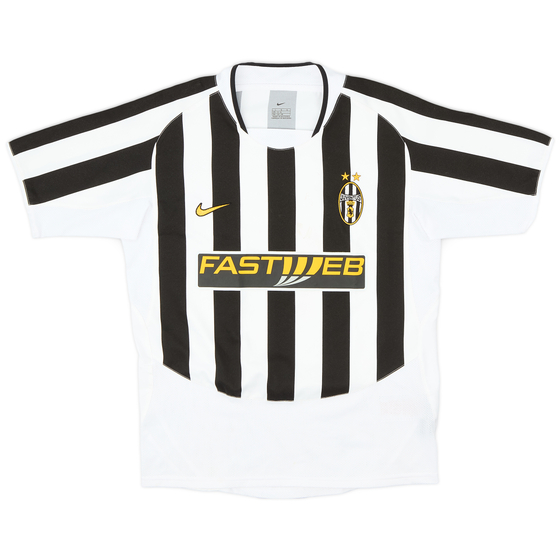 2003-04 Juventus Home Shirt - 9/10 - (L.Boys)