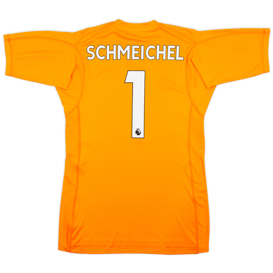 2018-19 Leicester Player Issue GK S/S Shirt Schmeichel #1 (S)