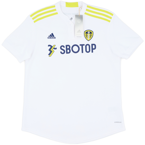 2021-22 Leeds United Home Shirt (Women's XXS)