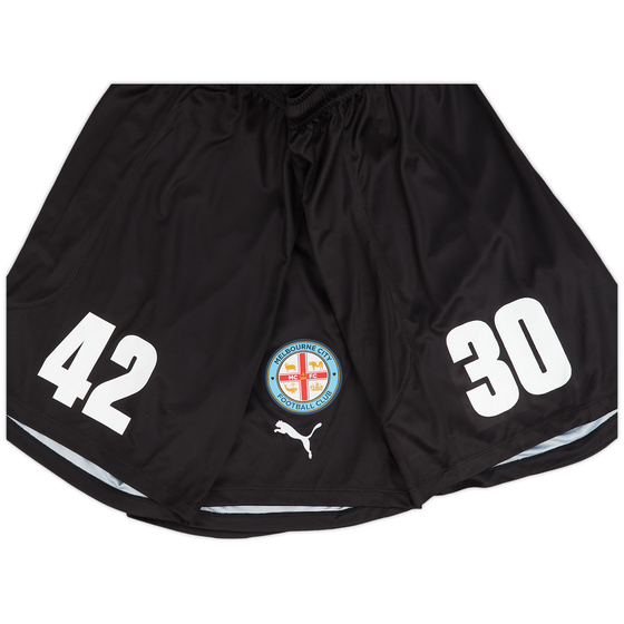 2021-22 Melbourne City Match Issue GK Shorts # - 3/10