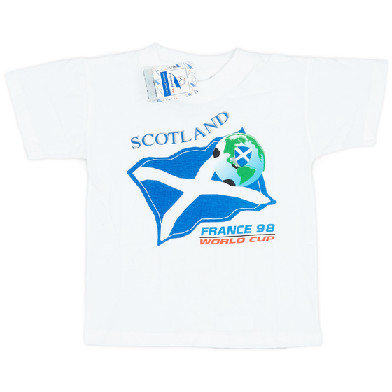 1998 Scotland 'France 98 World Cup' Leisure Tee (S.Boys)