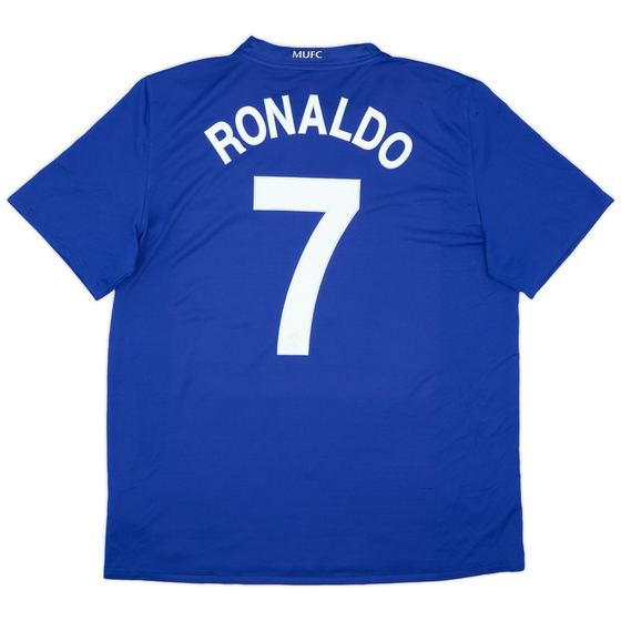 2008-09 Manchester United Third Shirt Ronaldo #7 - 7/10 - (XL)
