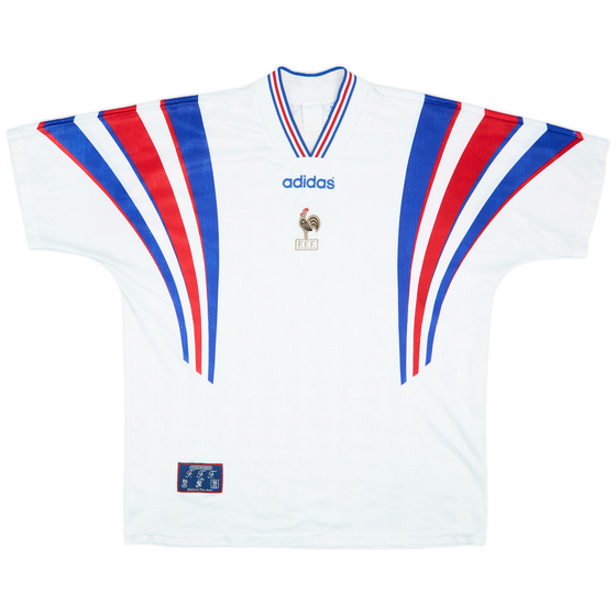 1996-98 France Away Shirt - 8/10 - (XL)