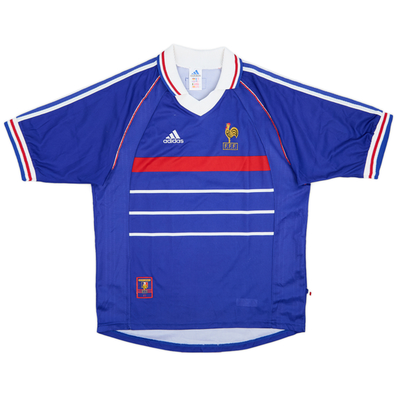 1998-00 France Home Shirt - 9/10 - (M)