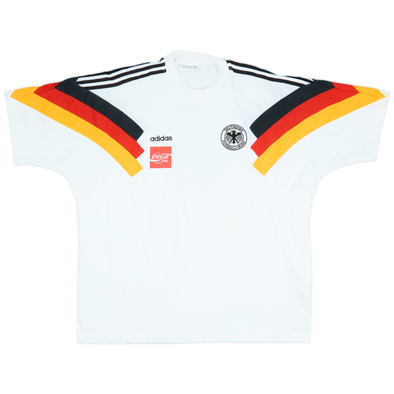 1992-94 Germany adidas Player Issue Training Shirt #5 - 9/10 - (L)