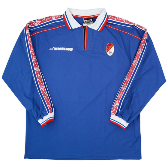 1999 Lodigiani Away L/S Shirt #10 - 5/10 - (XL)