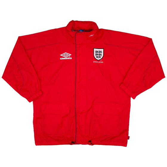 1998-00 England Umbro Rain Jacket - 9/10 - (XL)