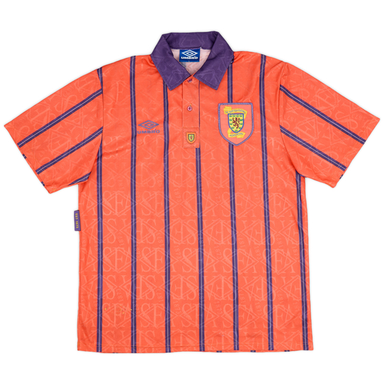 1993-95 Scotland Away Shirt - 8/10 - (L)