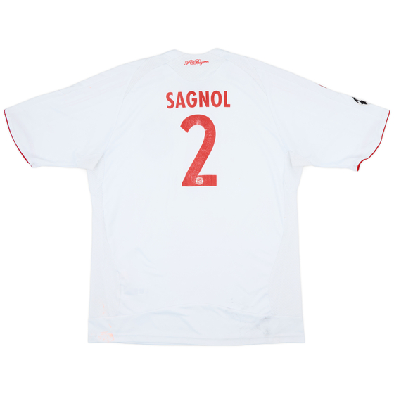 2008-09 Bayern Munich CL Third Shirt Sagnol #2 - 5/10 - (M)
