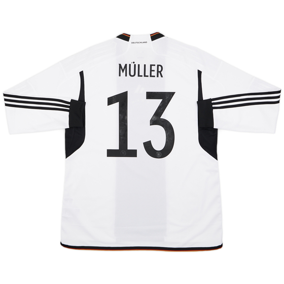 2022-23 Germany Home L/S Shirt Muller #13 - 7/10 - (XL)