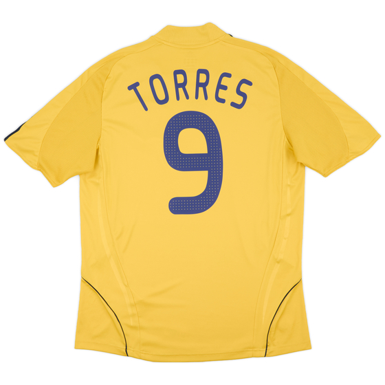 2008-09 Spain Away Shirt Torres #9 - 9/10 - (L)