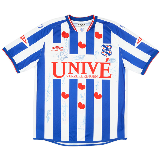 2003-04 Heerenveen Signed Home Shirt - 7/10 - (L)