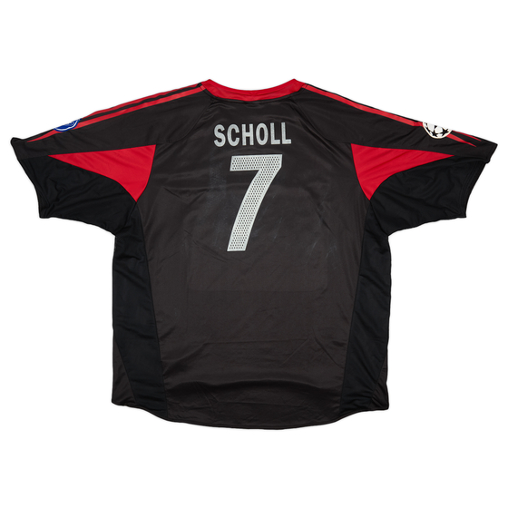2004-05 Bayern Munich CL Shirt Scholl #7 - 5/10 - (XXL)