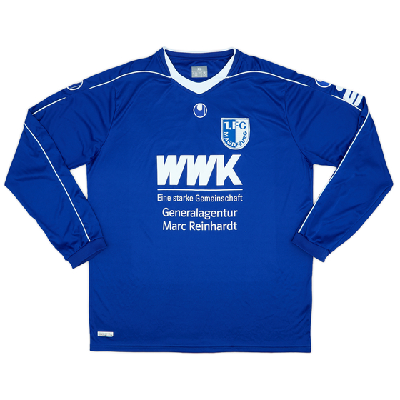 2015-16 Magdeburg Pre-Season Home L/S Shirt #18 - 7/10 - (XL)