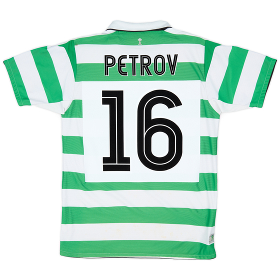 2004-05 Celtic Home Shirt Petrov #16 - 6/10 - (M)