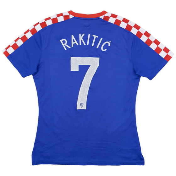 2014-15 Croatia Authentic Away Shirt Rakitic #7 - 7/10 - (L)