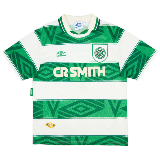 1993-95 Celtic Home Shirt - 5/10 - (L)