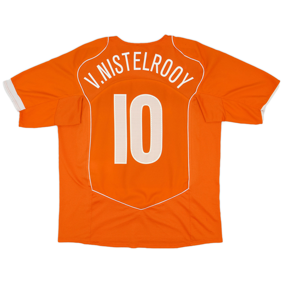 2004-06 Netherlands Home Shirt V.Nistelrooy #10 - 6/10 - (XL)