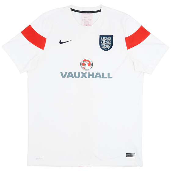 2014-15 England Nike Training Shirt - 7/10 - (XL)