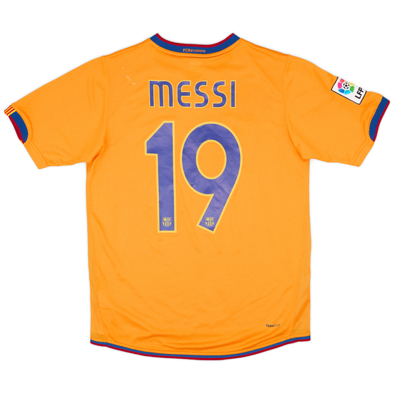 2006-08 Barcelona Away Shirt Messi #10 - 8/10 - (S)