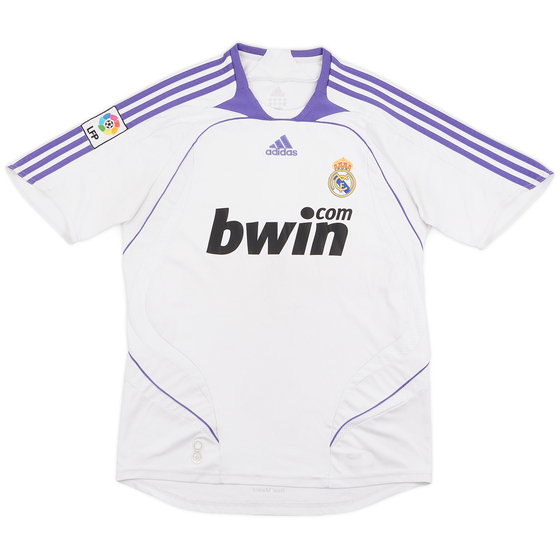 2007-08 Real Madrid Home Shirt - 7/10 - (M)
