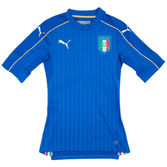 2016-17 Italy Player Issue (ACTV Fit) Home Shirt - 9/10 - (S)
