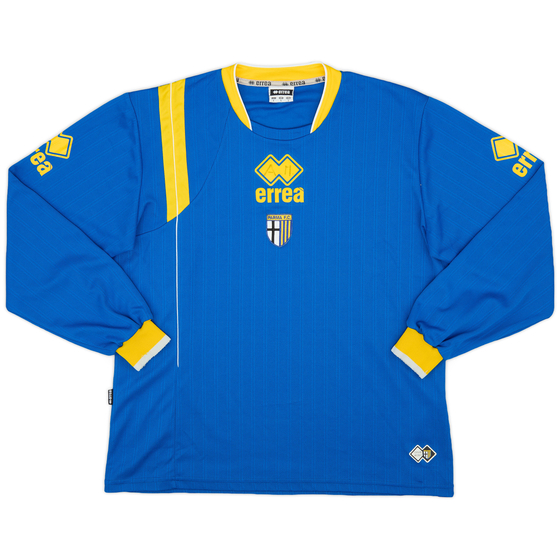 2010-11 Parma Signed Errea Training L/S Shirt - 5/10 - (L)