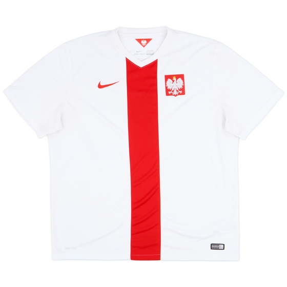 2014-16 Poland Home Shirt - 8/10 - (XXL)