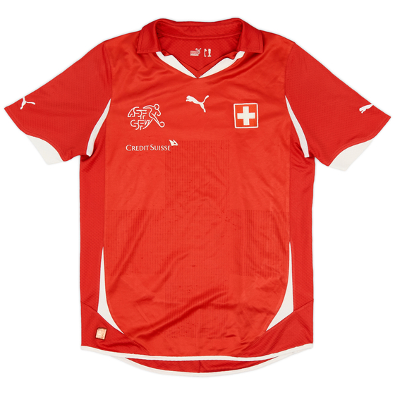 2010-11 Switzerland Home Shirt - 7/10 - (XL.Boys)
