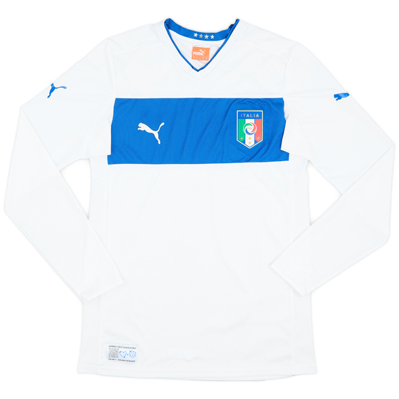 2012-13 Italy Away L/S Shirt - 6/10 - (M)