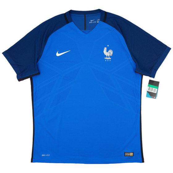 2016-17 France Authentic Home Shirt (XL)