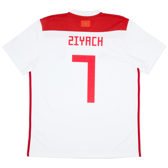 2018-19 Morocco Away Shirt Ziyach #7 - 9/10 - (XL)