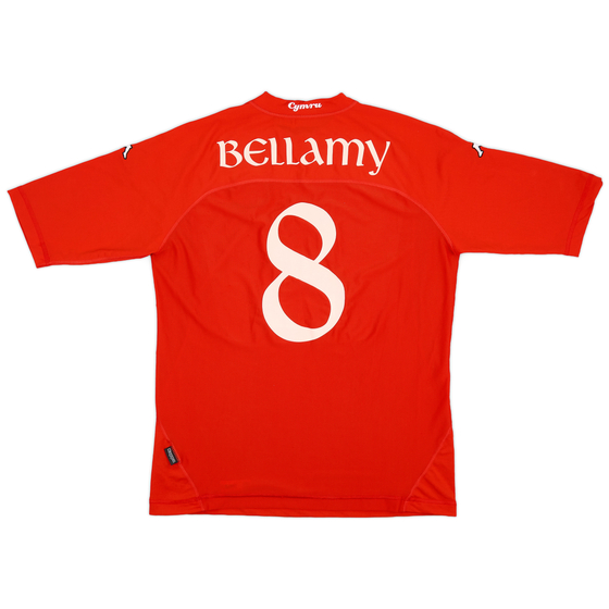 2004-06 Wales Home Shirt Bellamy #8 - 9/10 - (XXL)